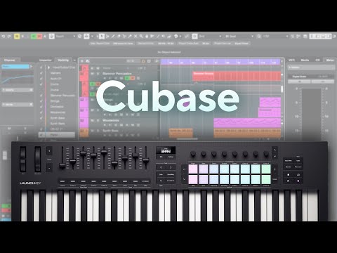 How does Launchkey work with Cubase?