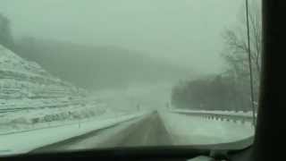 preview picture of video 'Driving in Snow - Virginia'