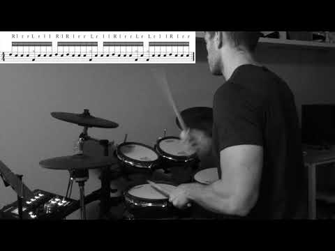 North Hollywood Drum Lessons - 32nd Note Paradiddle Fill