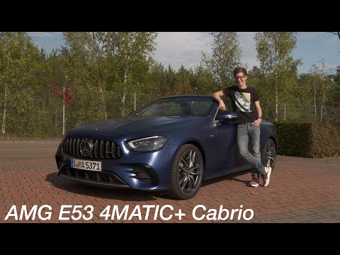 Mercedes-AMG E53 4MATIC+ Cabriolet review: the 435 hp sport-comfort mix - Autophorie