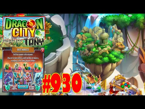 Dragon City "Capítulo 930 - Dioses Nórdicos: Isla del Tablero Jormungandr" por Tony