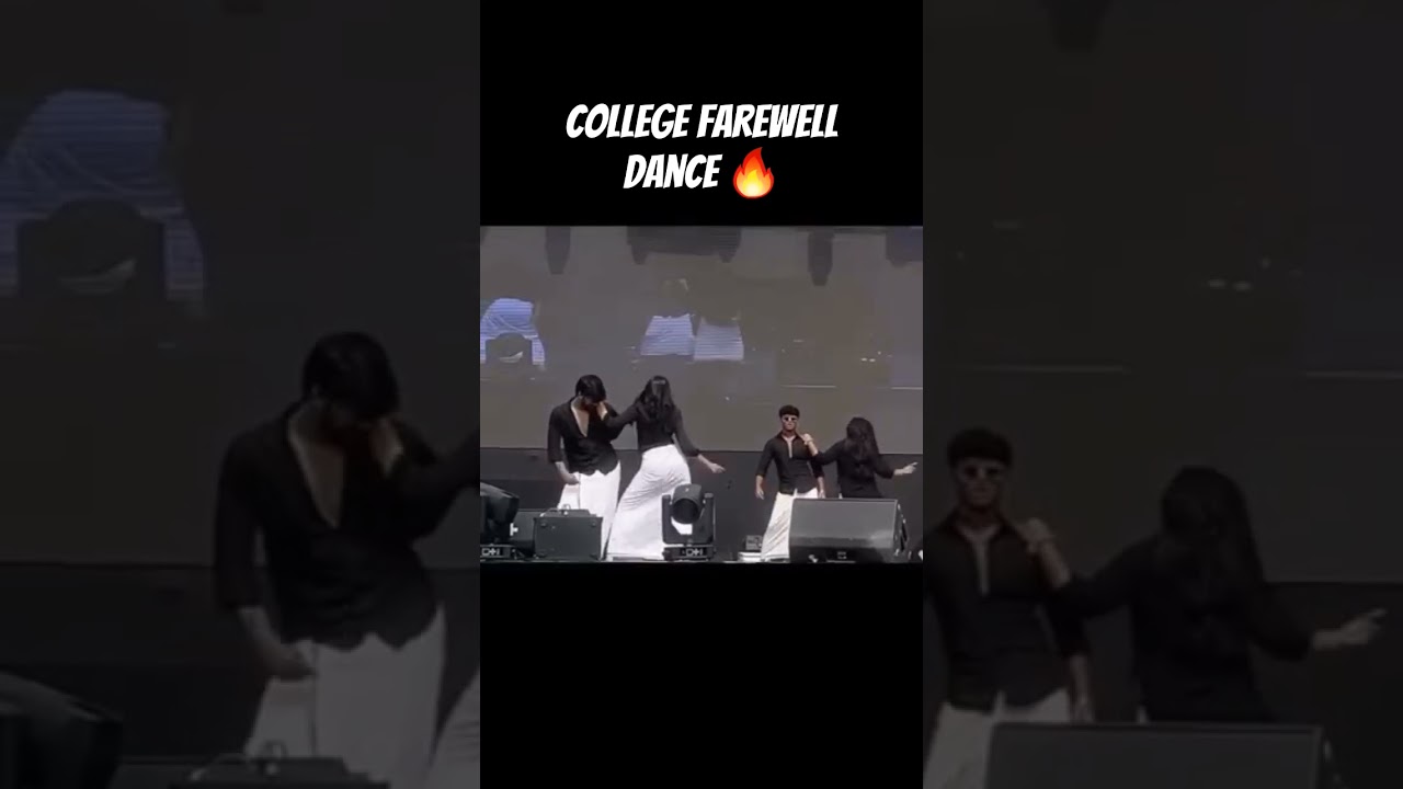 College farewell dance 🔥 #dance #trending #farewell #college #shorts