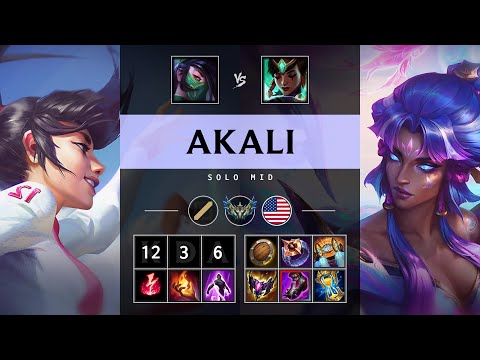 Akali Mid vs Karma - NA Challenger Patch 25.14