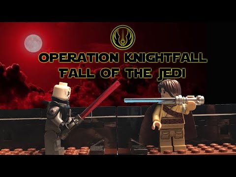 Operation Knightfall (Order 66) - Part 4 - Lego Star Wars the Clone Wars (Stopmotion)