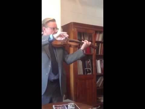 High Level Violin Master class in Lausanne Robert Rozek vid