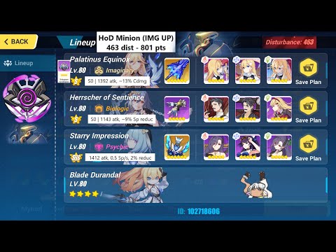 Hi3 Nirvana (463d): HoD 801+ | PE(S0) HS SI, Db4 [MKP]