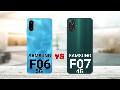 Samsung Galaxy F06 5G vs Samsung Galaxy F07 4G