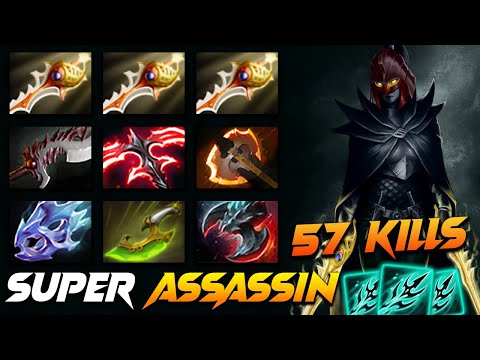 Phantom Super Assassin 57 KILLS Annihilation - Dota 2 Pro Gameplay [Watch & Learn]