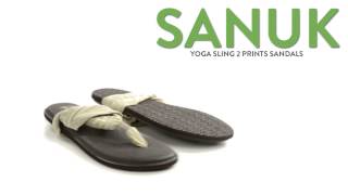 Sanuk Yoga Sling 2 Prints Sandals (For Women)