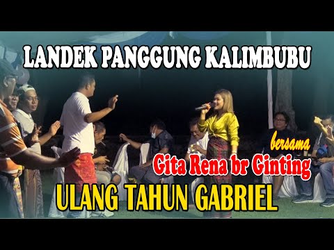 LANDEK PANGGUNG KALIMBUBU | ULANG TAHUN GABRIEL | UD BARUS