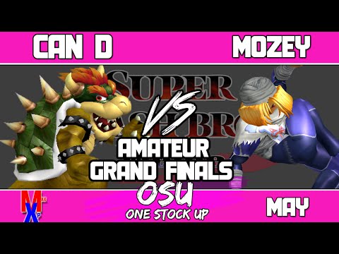 OSU 5/15 - Can D (Bowser) vs Mozey (Shiek) - Melee Amateur - Grand Finals