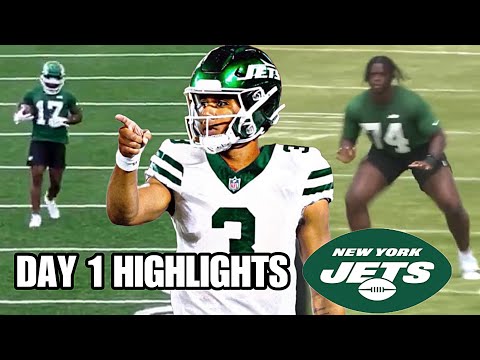 NY Jets Rookie Minicamp Day 1 Highlights; First GLIMPSE of Jordan Travis & Olu Fashanu