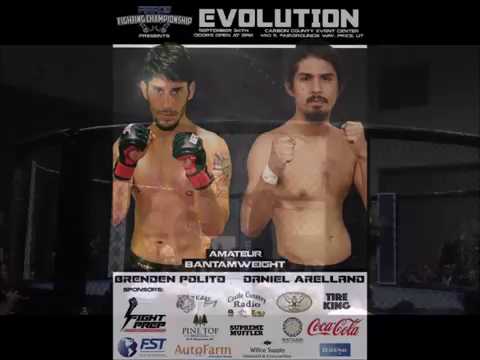 Brenden Polito vs Daniel Arellano 9-24-16 FFC Evolution