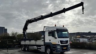 شاحنة مسطحة MAN TGS 26 400 XLX 6X2/4 - HIAB 377 EP 4 Hiduo - DUTCH TRUCK | صورة 4 - Autoline