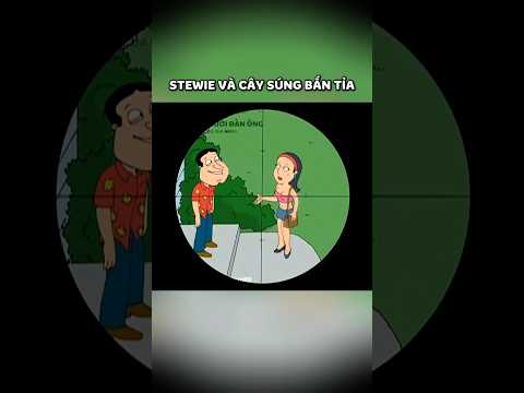 Stewie và cây súng bắn tỉa #familyguy #longtieng #longtieng