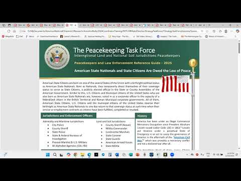 PKTF Strategy Task Force Session 18: Peacekeepers Execution Planning Session #2