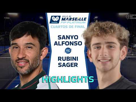 🔥Sanyo & Alfonso VS Rubini & Sager | FIP Platinum Marseille 2026 | Cuartos de Final | Highlights