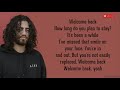 Ali Gatie & Alessia Cara - Welcome Back (Lyrics)