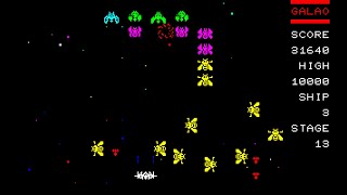 Sharp MZ-700 Game: Galao (19xx) PCG version