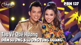 Video hợp âm Tàu Về Quê Hương Karaoke Lê Sang & Kim Thoa