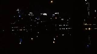 The night look of Dhaka from my balcony at Gulshan