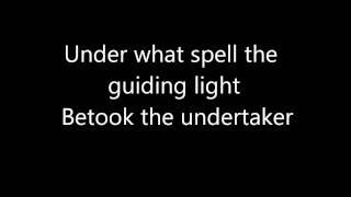 Undertaker CocoRosie w/Lyrics