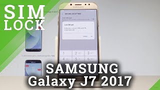 How to Set Up SIM Lock in SAMSUNG Galaxy J7 2017 - PIN Settings |HardReset.info