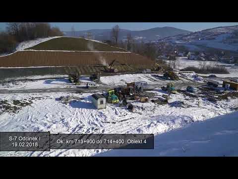 S7 Lubień - Rabka-Zdrój 2018-02 Odcinek 1 - część 1