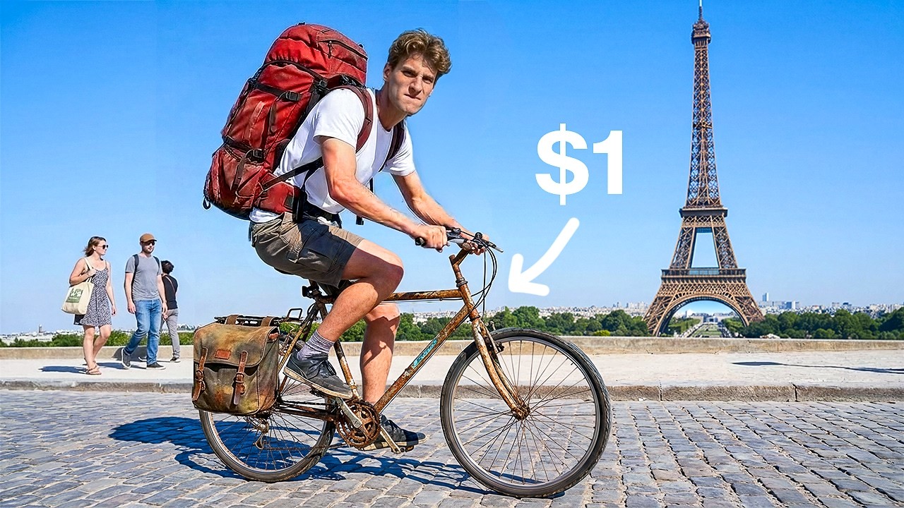 I Cycled From London To Paris On $1 Bike