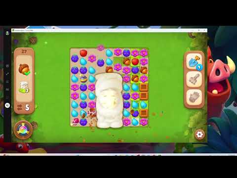 Gardenscapes Level 27 Walkthrough | Audio Talkthrough | F2P Tips & Strategy Guide