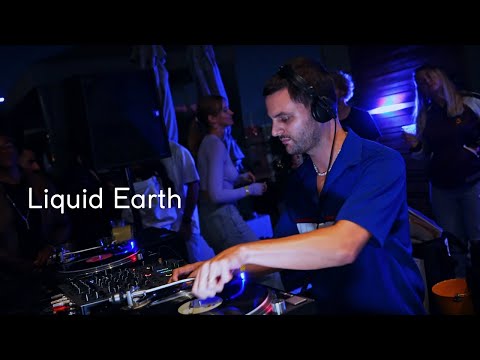 Liquid Earth - live - Sunday Sessions LA / W Hollywood  - July 21 2022  - vinyl dj set