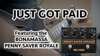 Video thumbnail for Joe Bonamassa - Just Got Paid, Jam!  Featuring the new Way Huge Penny Saver Royale! by The London Guitarist