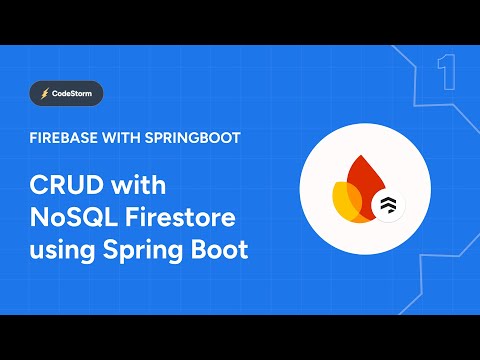 Spring Boot | CRUD Operations with Firebase Firestore | NoSQL Database | 2024