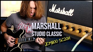 Video thumbnail for Marshall JCM800 CLASSIC STUDIO SC20H - Review by Paul Audia