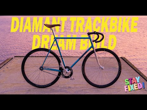 DREAM BUILD FIXED GEAR | History meets Future | Jan´s lovely Diamant Trackbike