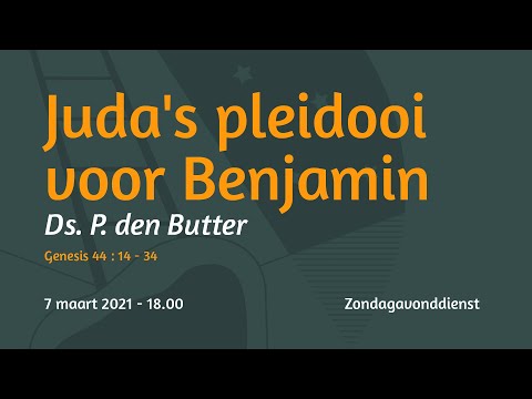 Zondagavonddienst Genesis 44 - Ds. P. den Butter