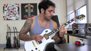 How to play &#39;In The Fire&#39; (Intro) by Roadrunner United Guitar Solo Lesson pt1