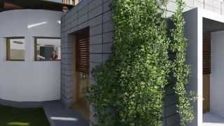 preview picture of video '3D ARQUITECTURA DK - Vivienda Bioclimatica - Junin De los Andes'