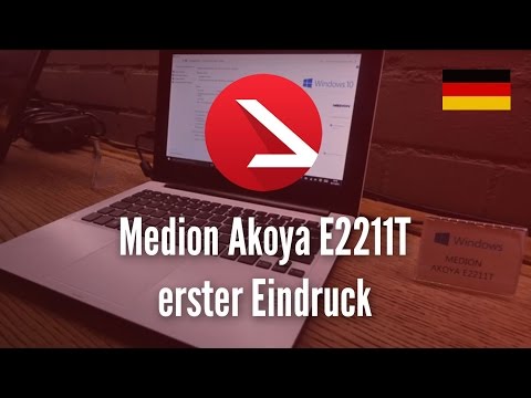Medion Akoya E2211T erster Eindruck [4K UHD]