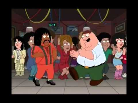 Family Guy - Peter dancing to Beverly Hills Cop's Axel Foley Theme