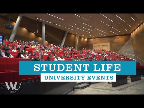 University Events - Student Life at WU Vienna