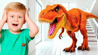 Download lagu Dinosaurs Came Alive in Our House & Other Animal Adventures! mp3