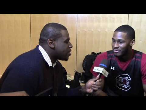 2017 NCAA Tournament Sweet 16 interview  - Justin McKie (South Carolina)