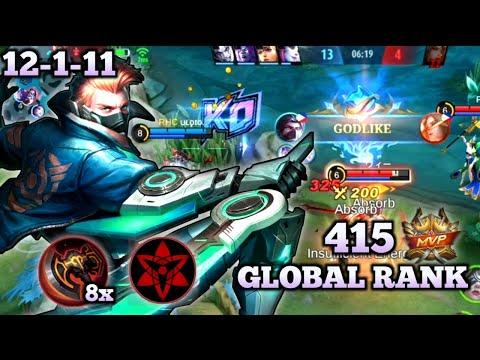 SUPER AGGRESSIVE HAYABUSA SOLO RANKED GAMEPLAY | HAYABUSA NONSTOP GANKING!!