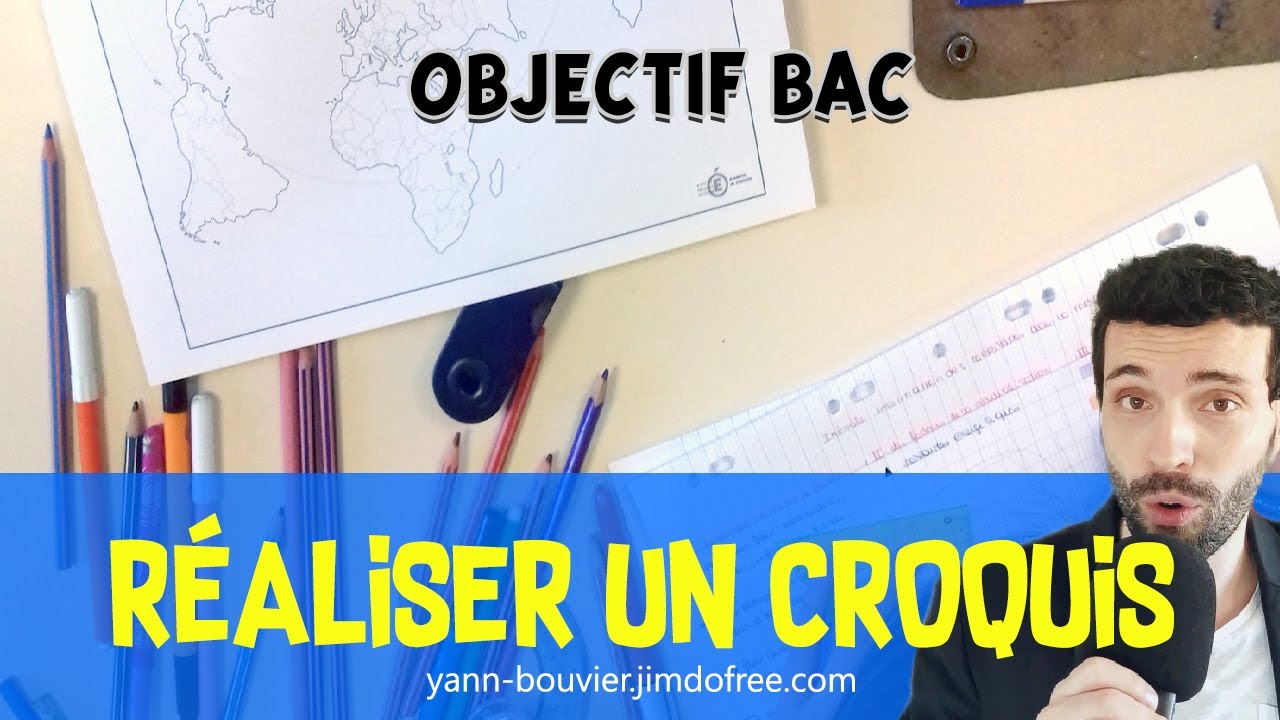 Réaliser un croquis (carte) - Méthodologie en Géographie (Révolution Verte en Inde)