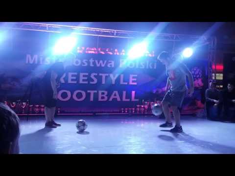 Szymon Skalski vs Adrian Duszak, I Otwarte Mistrzostwa Polski Freestyle Footbal w Bytomiu