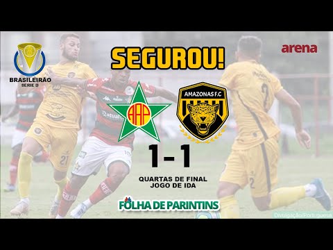 Portuguesa-RJ 1 x 1 Amazonas | Gols - Campeonato Brasileiro Série D | Ida - Quartas de final