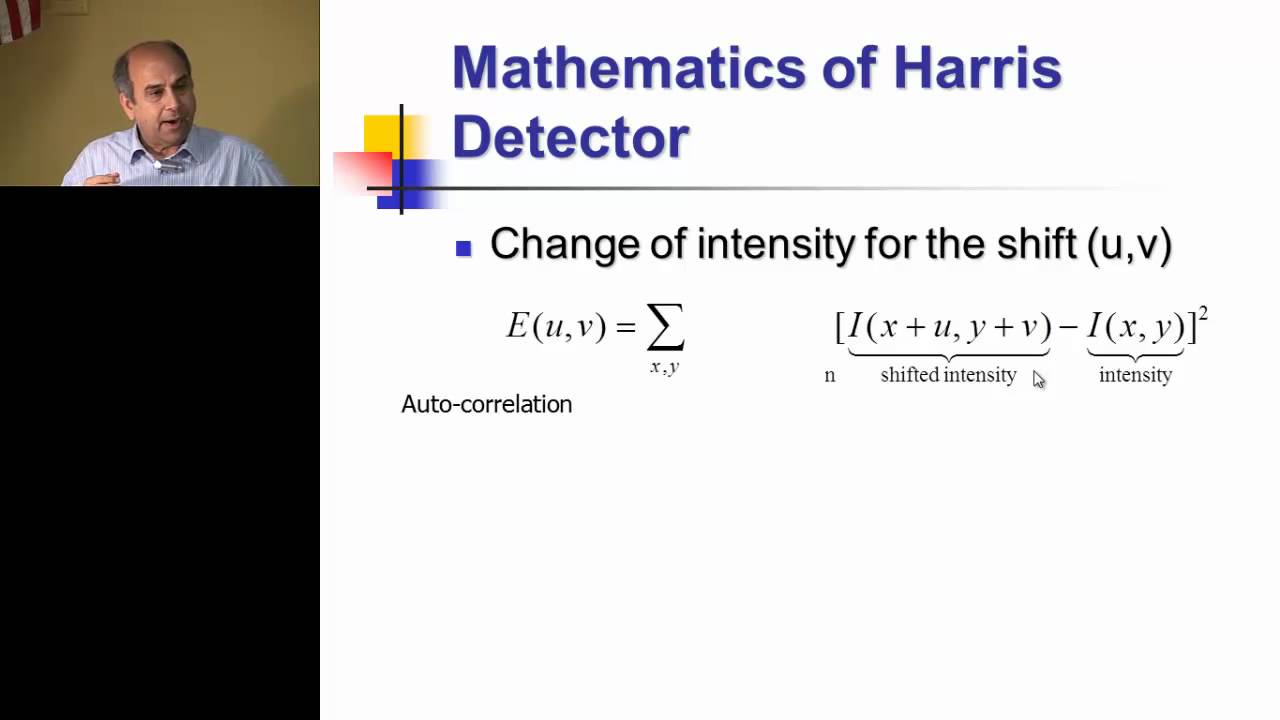 Lecture 04 - Interest Point Detection