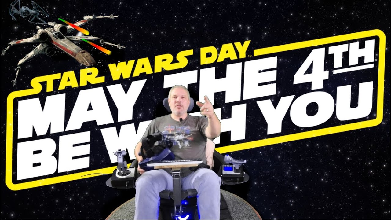 Star Wars Day Special - Playing Squadrons In The Yaw VR Motion Simulator And The Pimax 5K Super