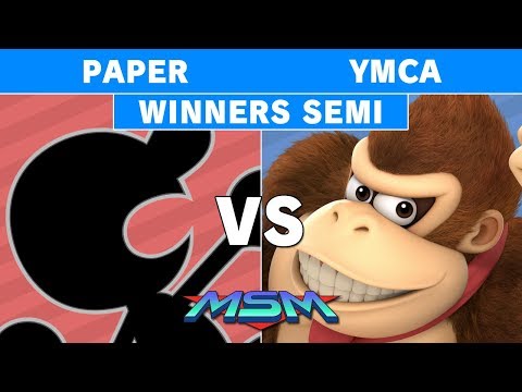 MSM 177 - Paper (Mr. Game & Watch) vs YMCA (Donkey Kong) Winners Semi - Smash Ultimate